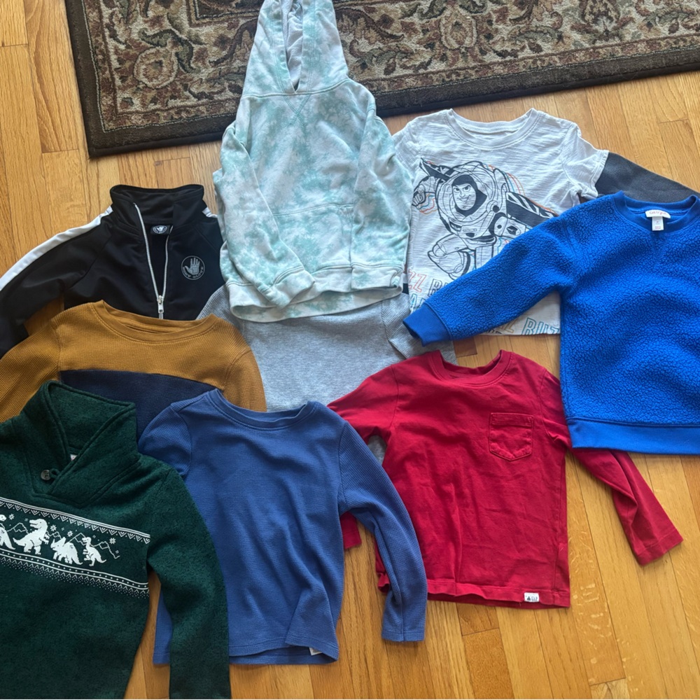 Boys 4T Sweatshirts and Shirt Bundle